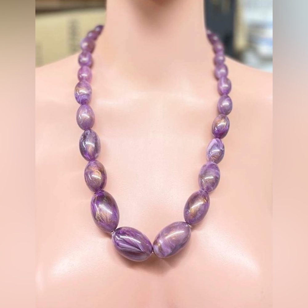 Lovely Natural Amethyst necklace